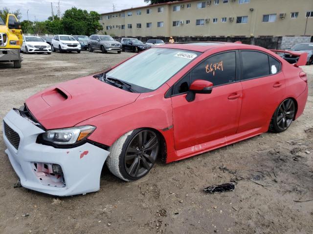 JF1VA1L65G9821373 - 2016 SUBARU WRX LIMITED RED photo 1