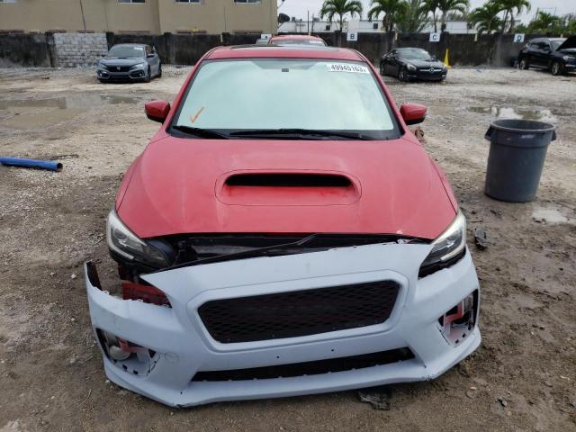 JF1VA1L65G9821373 - 2016 SUBARU WRX LIMITED RED photo 5