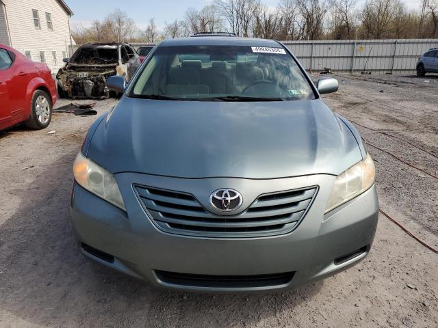 4T1BE46K97U613601 - 2007 TOYOTA CAMRY CE TEAL photo 5