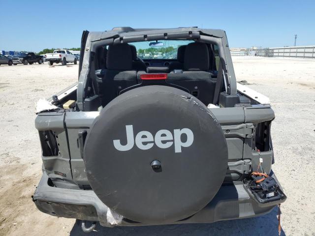 1C4HJXDN3LW226890 - 2020 JEEP WRANGLER U SPORT GRAY photo 6