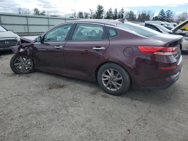 5XXGT4L32LG385342 - 2020 KIA OPTIMA LX BURGUNDY photo 2