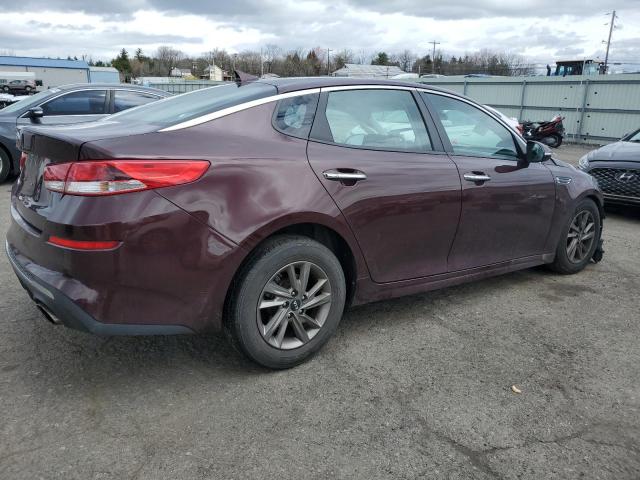 5XXGT4L32LG385342 - 2020 KIA OPTIMA LX BURGUNDY photo 3