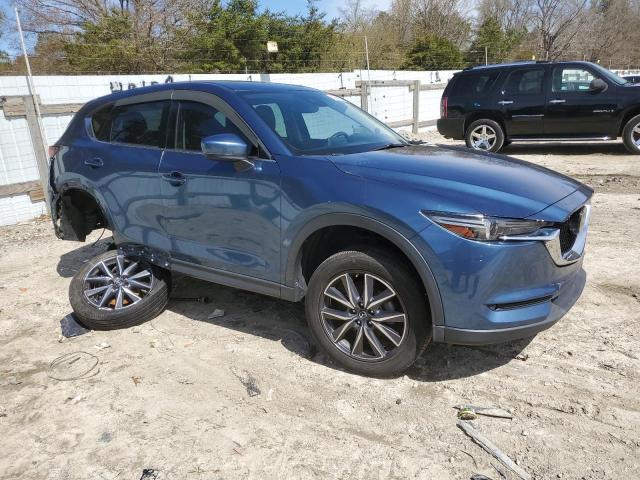 JM3KFBDM9J0359047 - 2018 MAZDA CX-5 GRAND TOURING BLUE photo 4