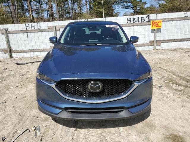 JM3KFBDM9J0359047 - 2018 MAZDA CX-5 GRAND TOURING BLUE photo 5