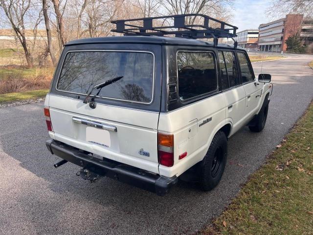 JT3FJ60G2F1130439 - 1985 TOYOTA LAND CRUIS FJ60 WHITE photo 4