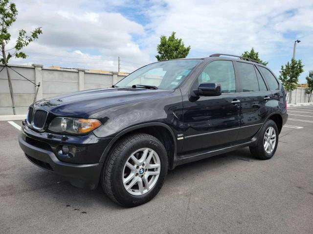 5UXFA13555LY12791 - 2005 BMW X5 3.0I BLACK photo 2