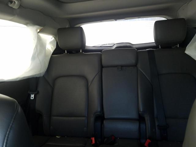 5XYZUDLB8DG108379 - 2013 HYUNDAI SANTA FE S WHITE photo 10