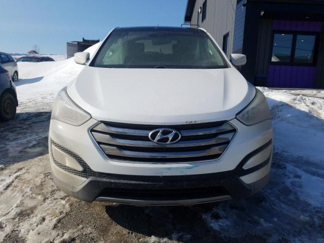 5XYZUDLB8DG108379 - 2013 HYUNDAI SANTA FE S WHITE photo 5