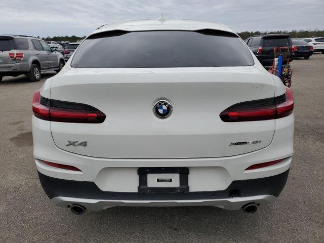 5UXUJ3C56KLG55239 - 2019 BMW X4 XDRIVE30I WHITE photo 6