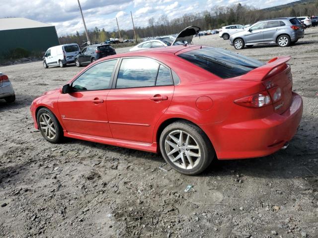 1YVHP84D145N82803 - 2004 MAZDA 6 S RED photo 2