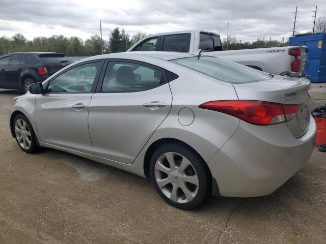 KMHDH4AE3BU156987 - 2011 HYUNDAI ELANTRA GLS SILVER photo 2