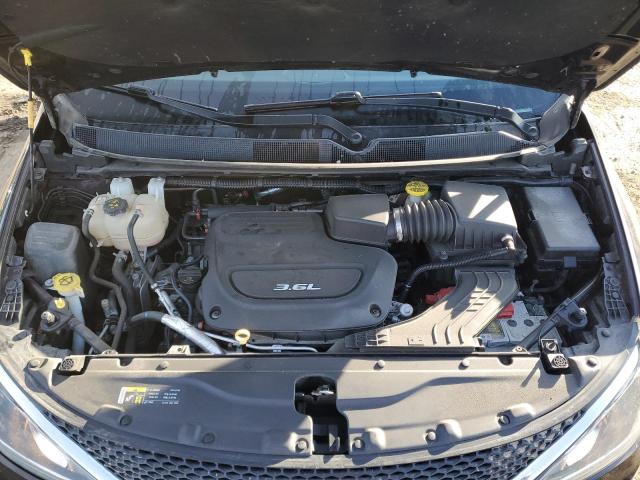 2C4RC1BG7HR797279 - 2017 CHRYSLER PACIFICA TOURING L BLACK photo 12