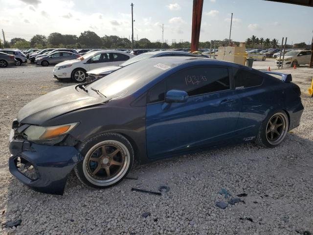 2HGFG3B85FH522865 - 2015 HONDA CIVIC EX BLUE photo 1