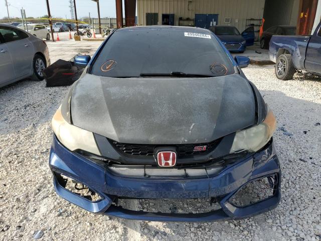 2HGFG3B85FH522865 - 2015 HONDA CIVIC EX BLUE photo 5