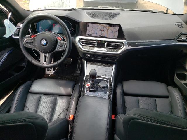 WBS43AY03NFL64252 - 2022 BMW M3 COMPETITION GRAY photo 8