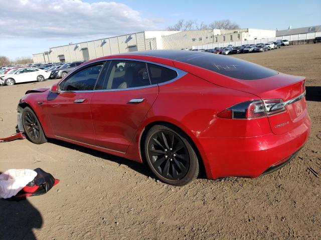 5YJSA1E29JF245484 - 2018 TESLA MODEL S 红色 照片 2