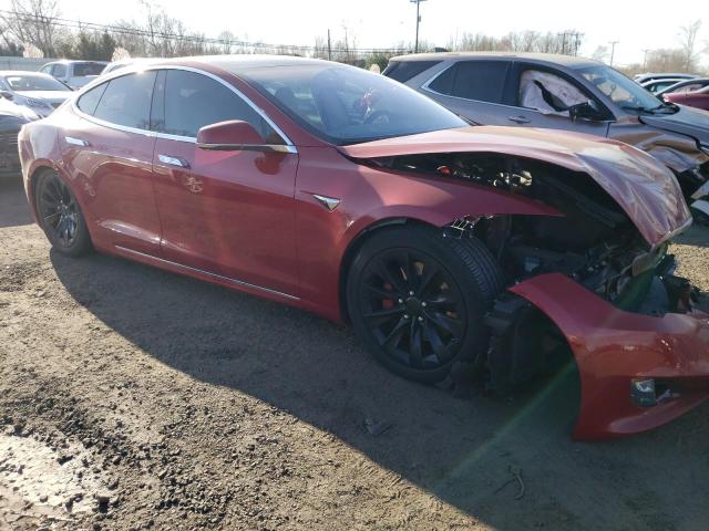 5YJSA1E29JF245484 - 2018 TESLA MODEL S 红色 照片 4