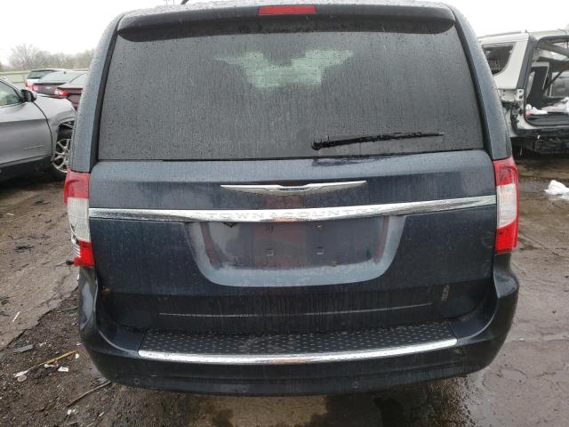 2C4RC1CG9DR621732 - 2013 CHRYSLER TOWN & COU TOURING L BLUE photo 6