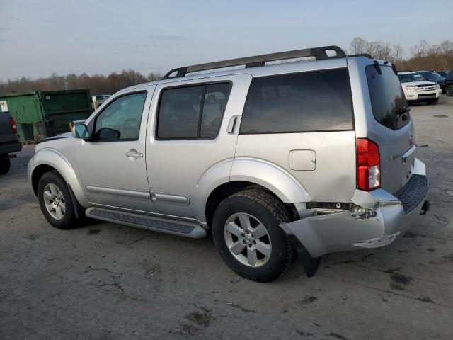 5N1AR1NB9CC611234 - 2012 NISSAN PATHFINDER S SILVER photo 2