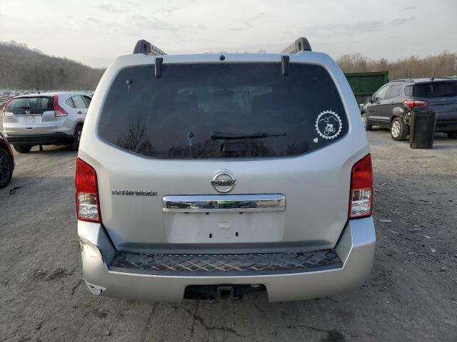 5N1AR1NB9CC611234 - 2012 NISSAN PATHFINDER S SILVER photo 6