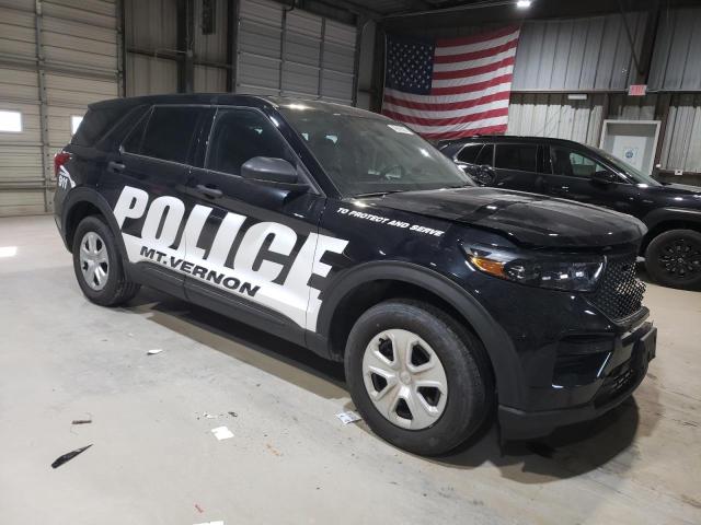 1FM5K8AB8PGB37196 - 2023 FORD EXPLORER POLICE INTERCEPTOR BLACK photo 4