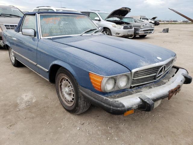 WDB10704412063781 - 1980 MERCEDES-BENZ 440 SL BLUE photo 4