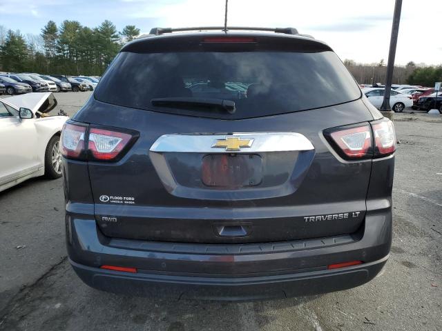 1GNKVGKD5FJ188527 - 2015 CHEVROLET TRAVERSE LT BLACK photo 6