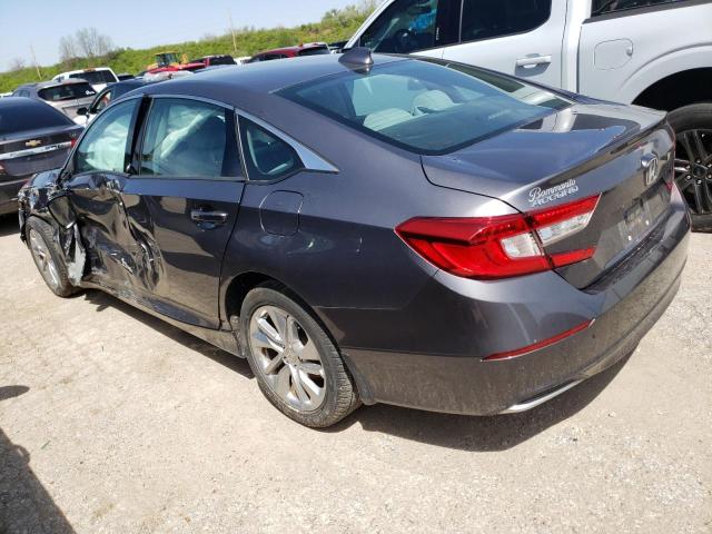 1HGCV1F11KA052045 - 2019 HONDA ACCORD LX GRAY photo 2