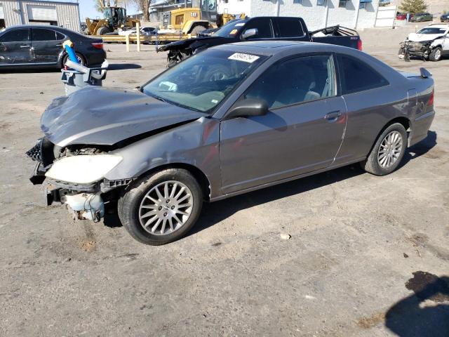 1HGEM21955L059913 - 2005 HONDA CIVIC EX GRAY photo 1