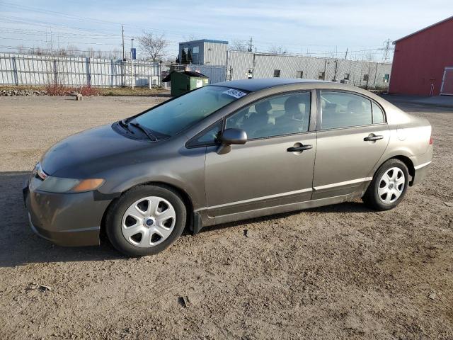 2HGFA16506H034476 - 2006 HONDA CIVIC LX BROWN photo 1