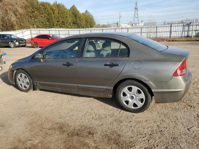 2HGFA16506H034476 - 2006 HONDA CIVIC LX BROWN photo 2