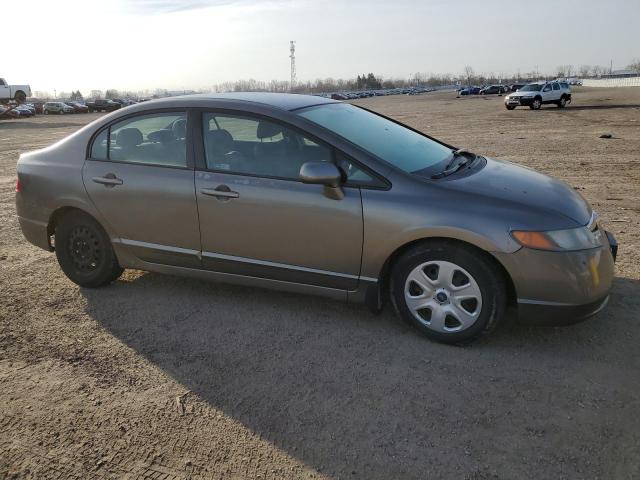 2HGFA16506H034476 - 2006 HONDA CIVIC LX BROWN photo 4