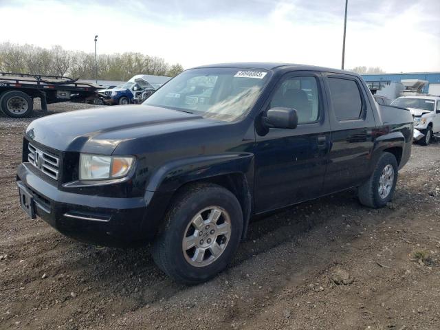 2HJYK16227H524134 - 2007 HONDA RIDGELINE RT BLACK photo 1