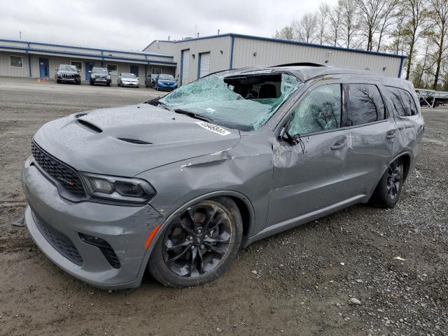 1C4RDJDGXNC174205 - 2022 DODGE DURANGO GT GRAY photo 1