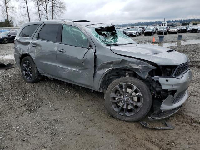 1C4RDJDGXNC174205 - 2022 DODGE DURANGO GT GRAY photo 4