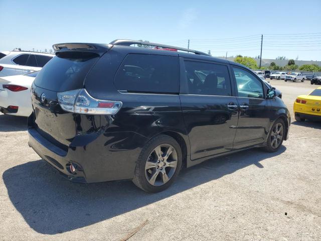 5TDXK3DC3FS550135 - 2015 TOYOTA SIENNA SPORT BLACK photo 3