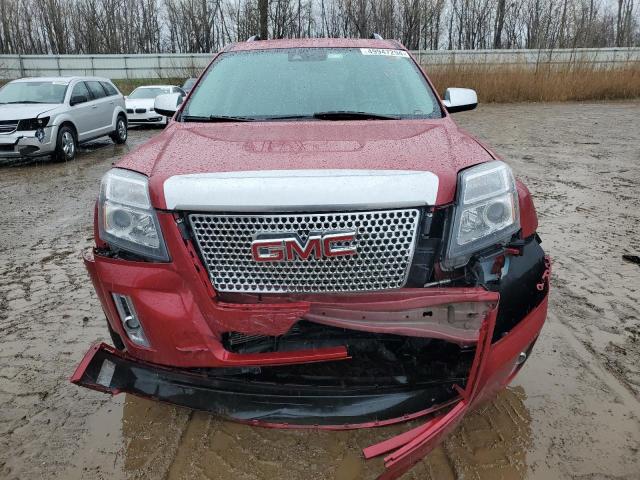 2GKFLZE30F6229274 - 2015 GMC TERRAIN DENALI RED photo 5