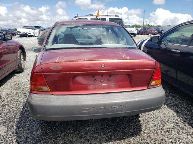 1G8ZH5283VZ338750 - 1997 SATURN SL1 BURGUNDY photo 6