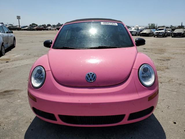 3VWPG31Y08M414613 - 2008 VOLKSWAGEN NEW BEETLE CONVERTIBLE S PINK photo 5