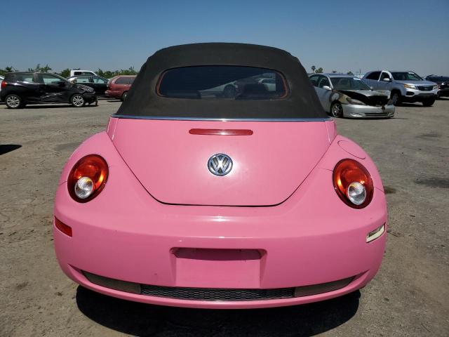 3VWPG31Y08M414613 - 2008 VOLKSWAGEN NEW BEETLE CONVERTIBLE S PINK photo 6