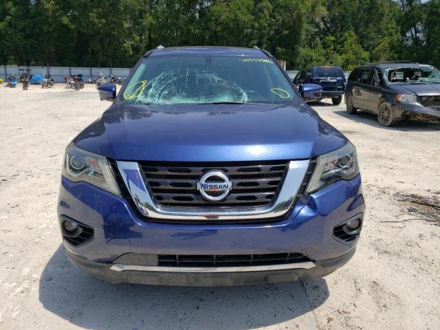 5N1DR2MM0HC676390 - 2017 NISSAN PATHFINDER S BLUE photo 5