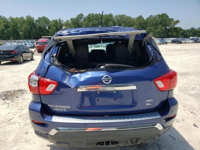 5N1DR2MM0HC676390 - 2017 NISSAN PATHFINDER S BLUE photo 6