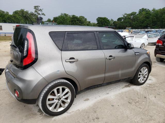 KNDJP3A50J7509820 - 2018 KIA SOUL + GRAY photo 3