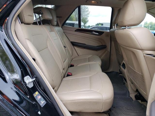 4JGDA5HB9FA582048 - 2015 MERCEDES-BENZ ML 350 4MATIC BLACK photo 11