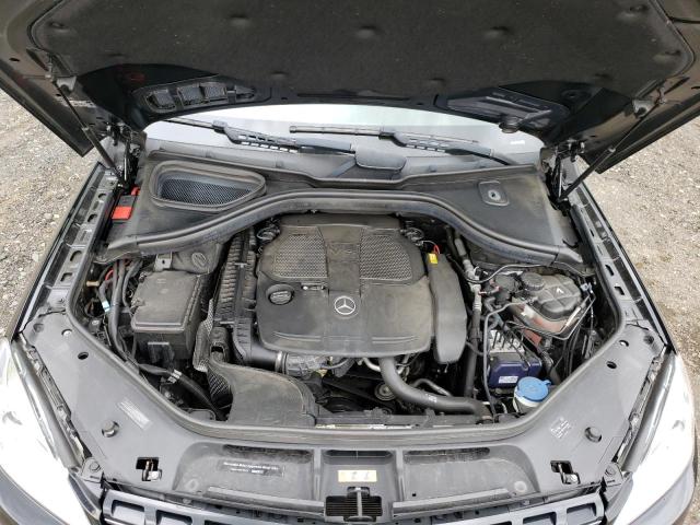 4JGDA5HB9FA582048 - 2015 MERCEDES-BENZ ML 350 4MATIC BLACK photo 12