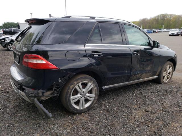 4JGDA5HB9FA582048 - 2015 MERCEDES-BENZ ML 350 4MATIC BLACK photo 3