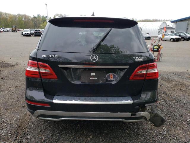 4JGDA5HB9FA582048 - 2015 MERCEDES-BENZ ML 350 4MATIC BLACK photo 6