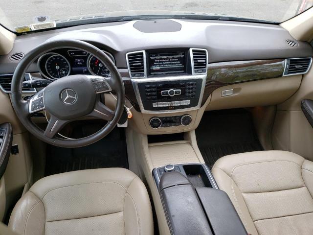 4JGDA5HB9FA582048 - 2015 MERCEDES-BENZ ML 350 4MATIC BLACK photo 8