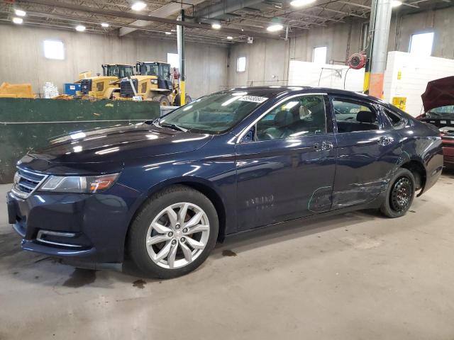 2G11Z5S30K9149458 - 2019 CHEVROLET IMPALA LT BLUE photo 1