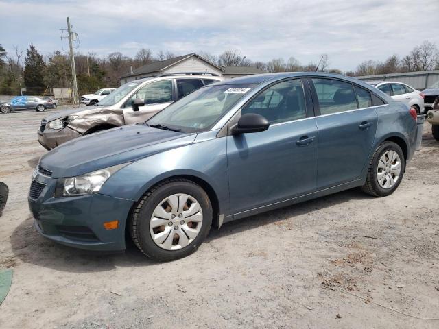 1G1PC5SH2C7221903 - 2012 CHEVROLET CRUZE LS BLUE photo 1